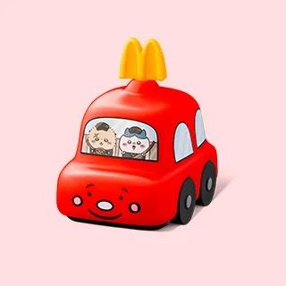 日本McDonald Chiikawa 開心樂園餐 小八和師傅車車