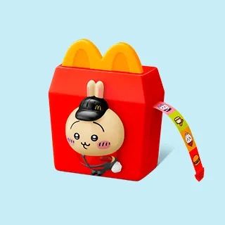 日本McDonald Chiikawa 開心樂園餐 兔兔貼紙分配器