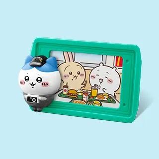 日本McDonald Chiikawa 開心樂園餐 小八拍照相架