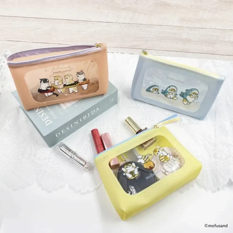 [mofusand] 矽膠化妝袋 有窗