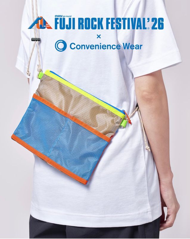 FamilyMart Fuji Rock Festival 2026 限量 2Way 斜孭袋