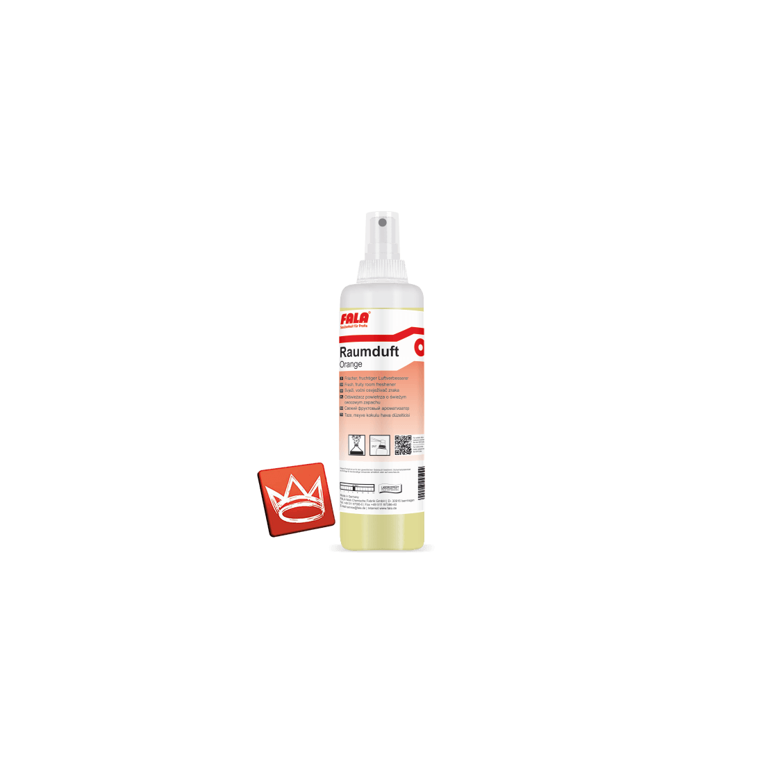 FALA Raumduft Orange, Menge: 200 ml mit Sprühkopf