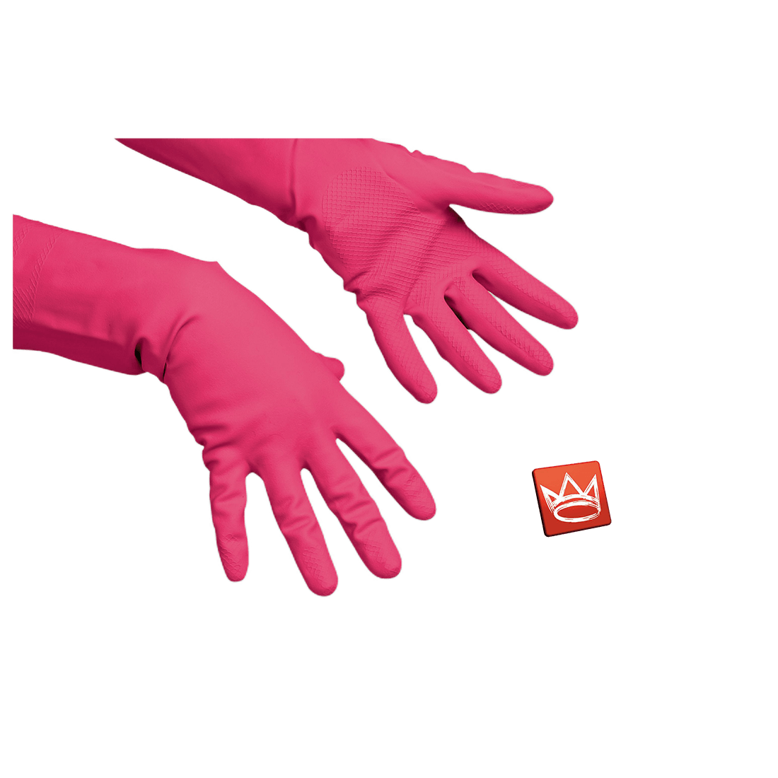 Vileda Multipurpose Handschuh der Feine rote, Größe: S