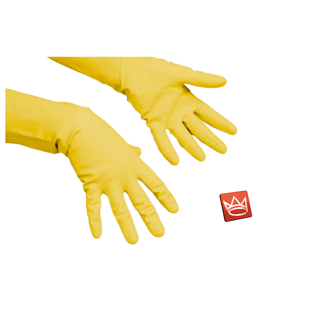 Vileda Multipurpose Handschuh der Feine gelbe, Größe: S