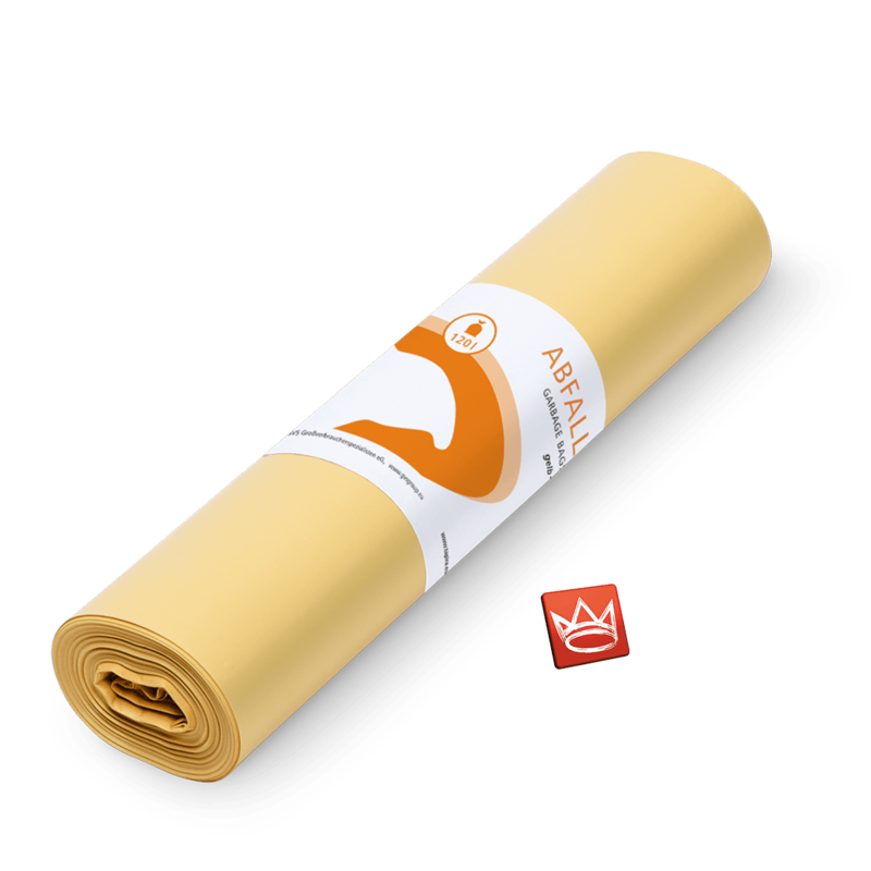 Tapira Abfallsack 120l in gelb Tapira Abfallsack 120l in gelb