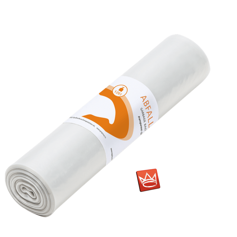Tapira Abfallsack 120l in transparent Tapira Abfallsack 120l in transparent