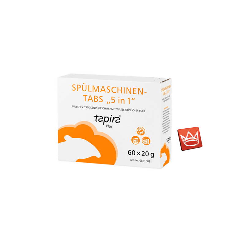Tapira Spülmaschinen Tabs „5 in 1“ Tapira Spülmaschinen Tabs „5 in 1“
