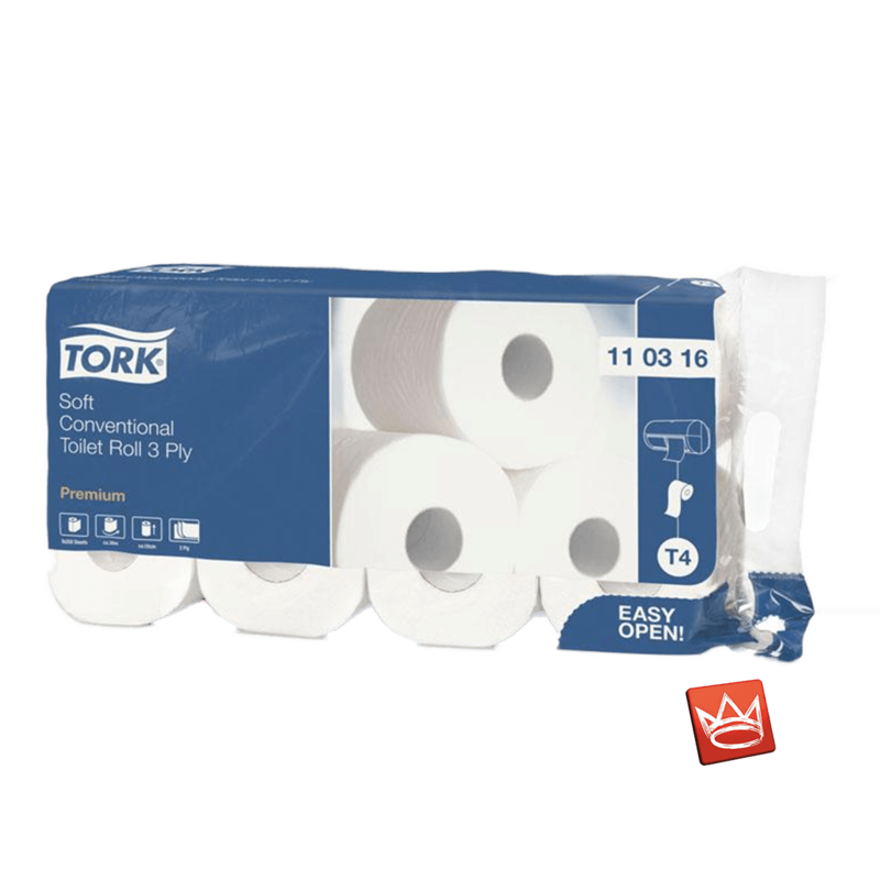 Tork weiches Toilettenpapier Premium in weiß 3-lagig Tork weiches Toilettenpapier Premium in weiß 3-lagig