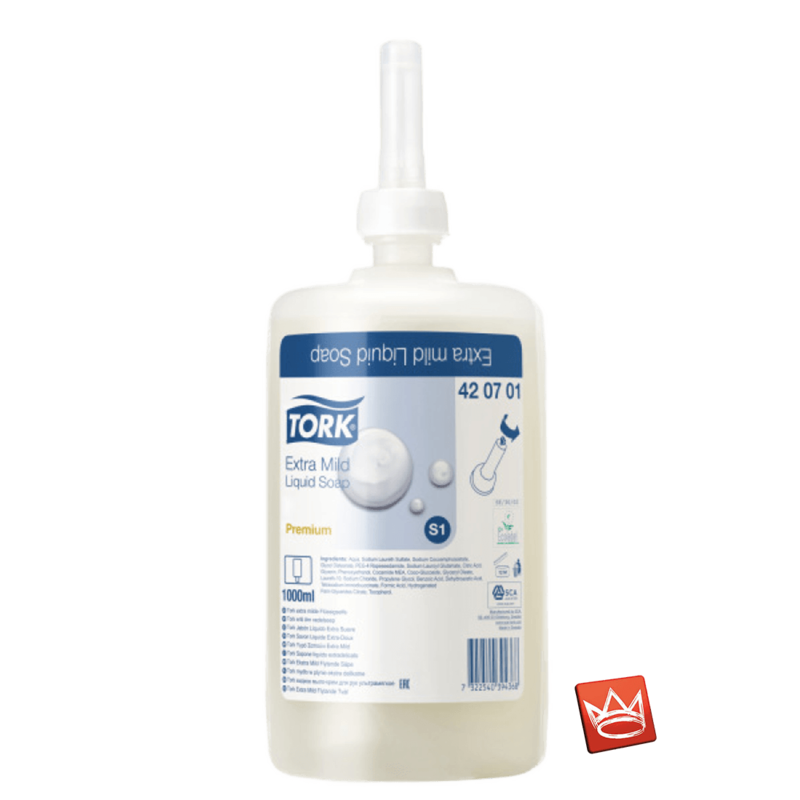 Tork extramilde Flüssigseife S1 Tork extramilde Flüssigseife S1