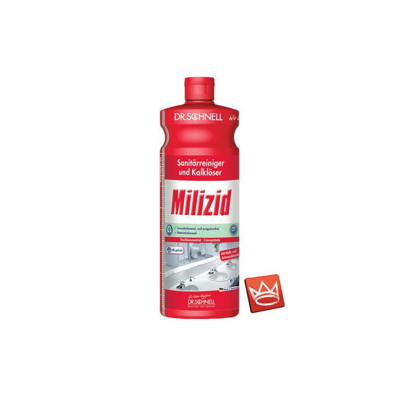 Dr. Schnell Milizid Sanitärreiniger 1 Ltr Dr. Schnell Milizid Sanitärreiniger 1 Ltr
