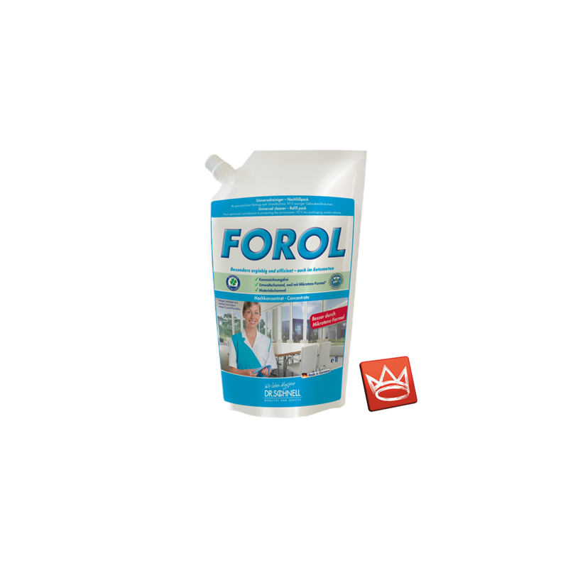 Dr. Schnell Forol Universalreiniger Nachfüllbeutel 1 Ltr Dr. Schnell Forol Universalreiniger Nachfüllbeutel 1 Ltr