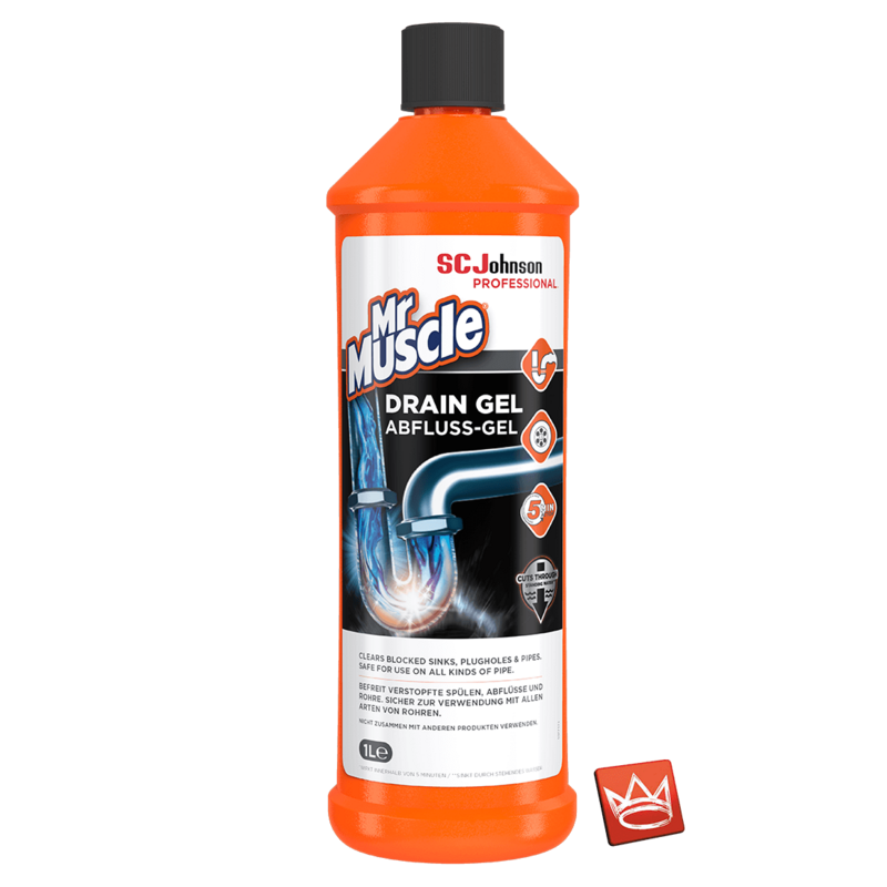 Mr Muscle® Abfluss-Gel 1 Ltr Mr Muscle® Abfluss-Gel 1 Ltr