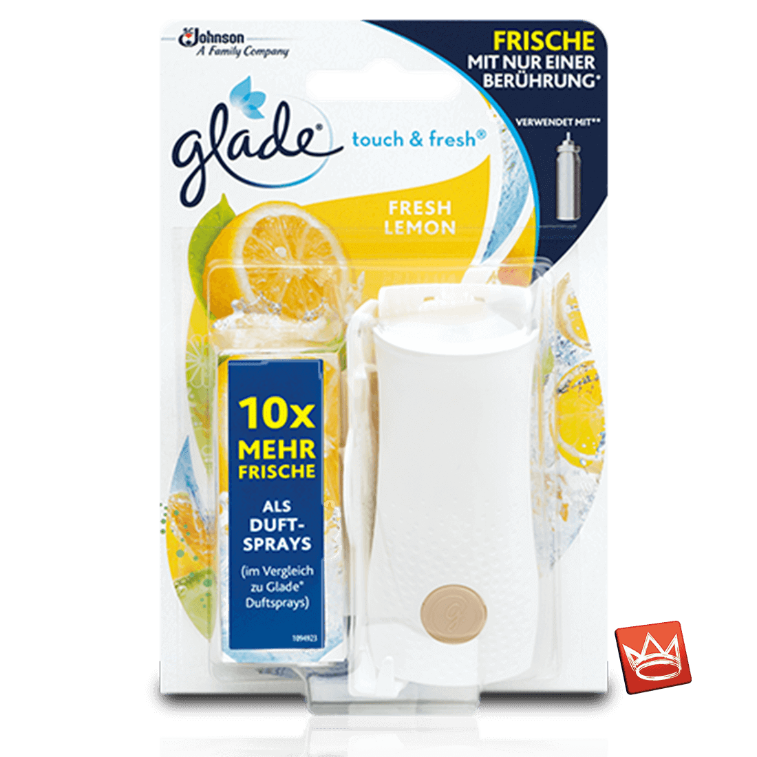 Glade® One touch & fresh® inkl. Dufthalter