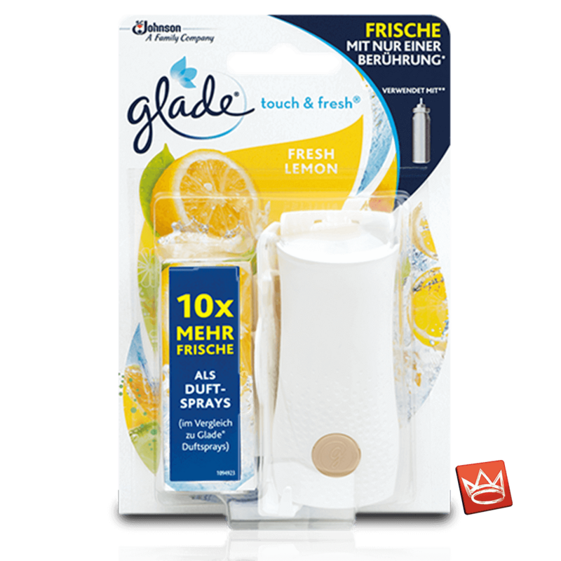 Glade® One touch & fresh® inkl. Dufthalter Glade® One touch & fresh® inkl. Dufthalter