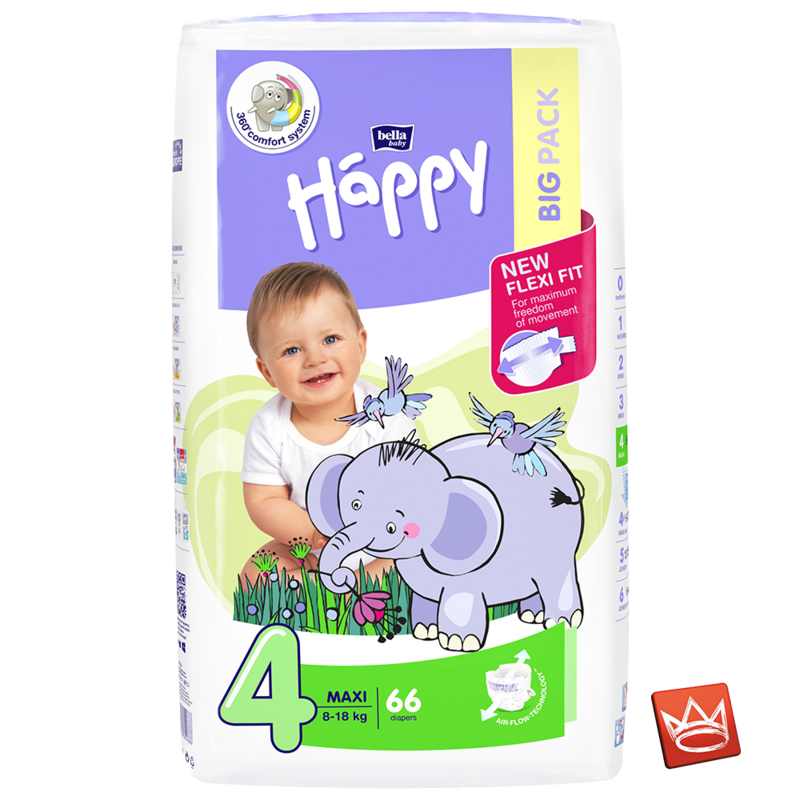 Windeln bella baby Happy Gr.4 Maxi 8-18kg 66 Stück Windeln bella baby Happy Gr.4 Maxi 8-18kg 66 Stück