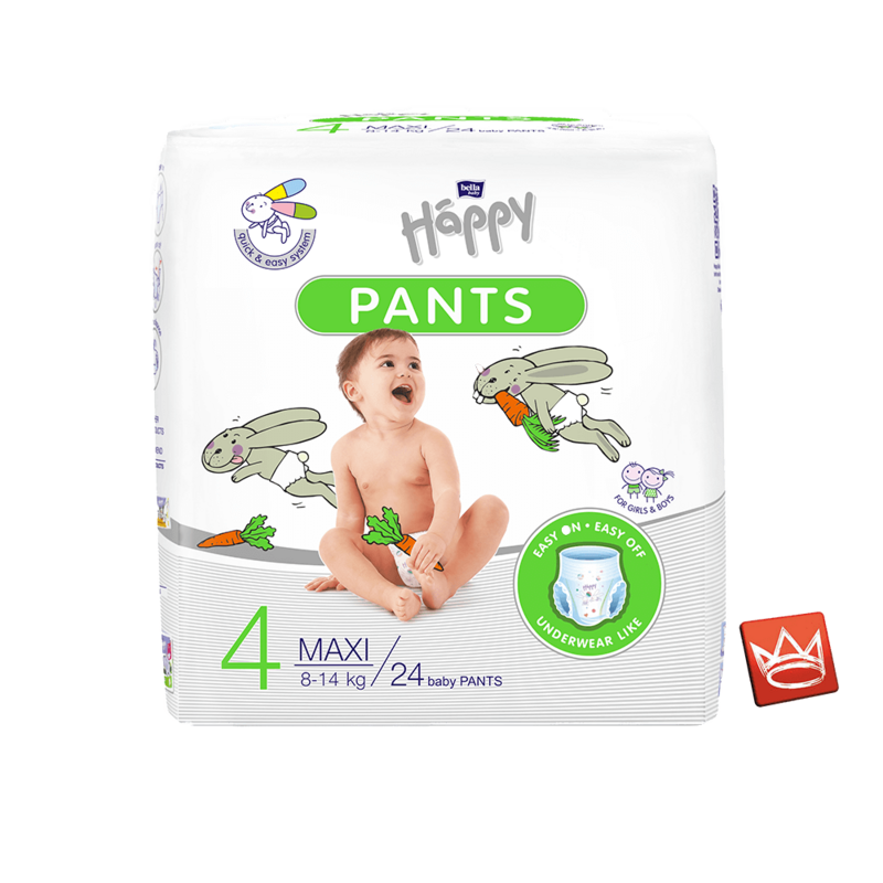 Pants bella baby Happy Gr.4 Maxi 8-14 kg 24 Stück