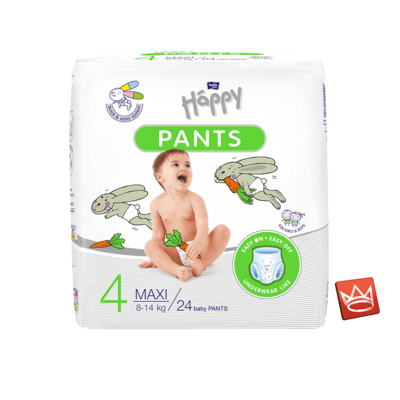 Pants bella baby Happy Gr.4 Maxi 8-14 kg 24 Stück