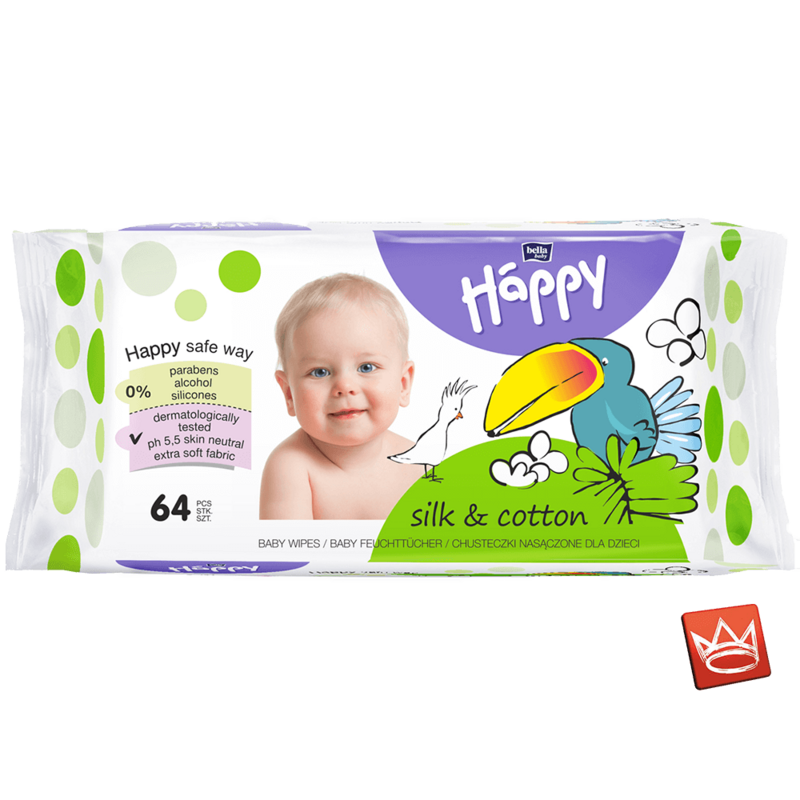 Feuchttücher bella baby Happy Seide & Baumwolle Feuchttücher bella baby Happy Seide & Baumwolle