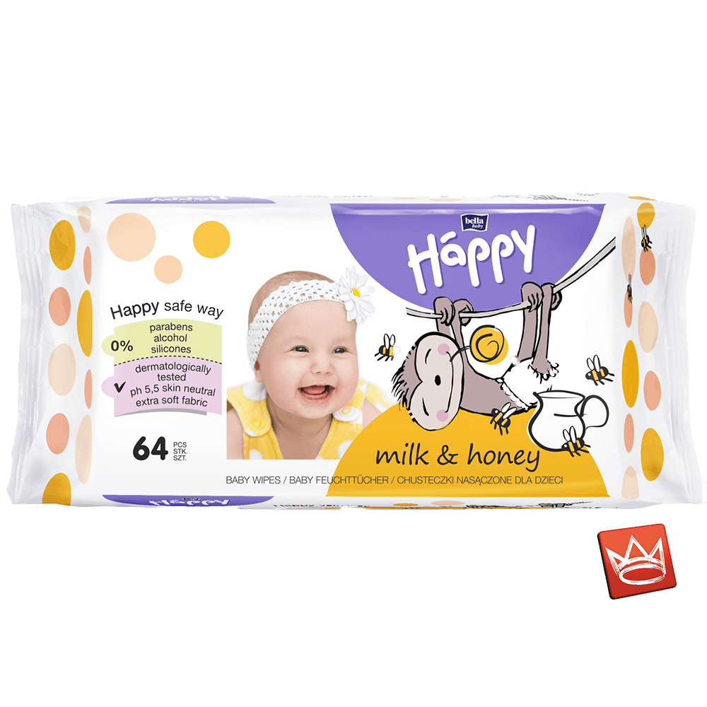 Feuchttücher bella baby Happy Milch & Honig