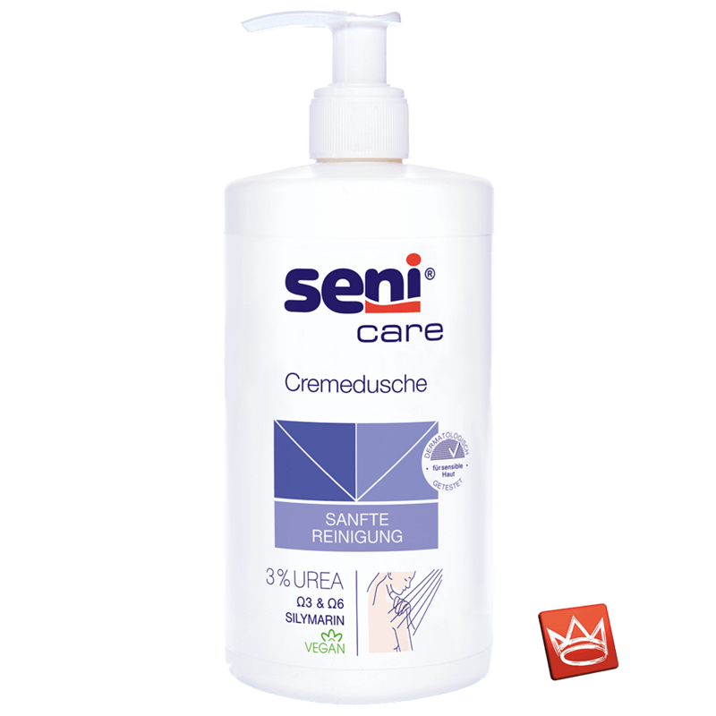 Seni Care Cremedusche mit 3 % UREA 500ml Seni Care Cremedusche mit 3 % UREA 500ml
