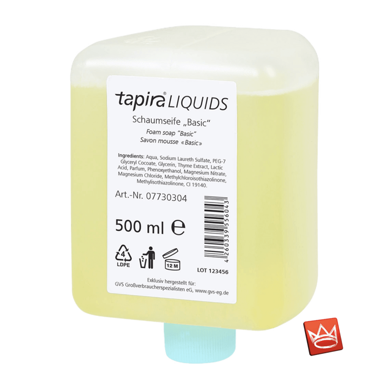 Tapira Schaumseife Basic 500ml Tapira Schaumseife Basic 500ml