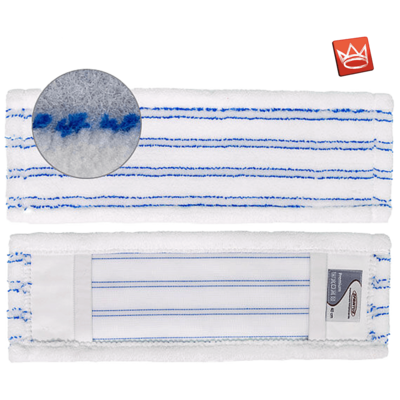Sprintus Premium Pro Microfasermopp weiß-blau