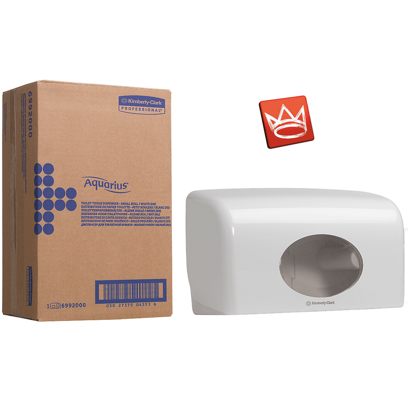 Kimberly-Clark Aquarius 6992 Doppelrollen Toilettenpapier-Spender Kimberly-Clark Aquarius 6992 Doppelrollen Toilettenpapier-Spender