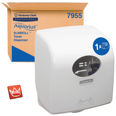 Aquarius Slimroll™ Papierhandtücher Rollenspender 7955 Aquarius Slimroll™ Papierhandtücher Rollenspender 7955