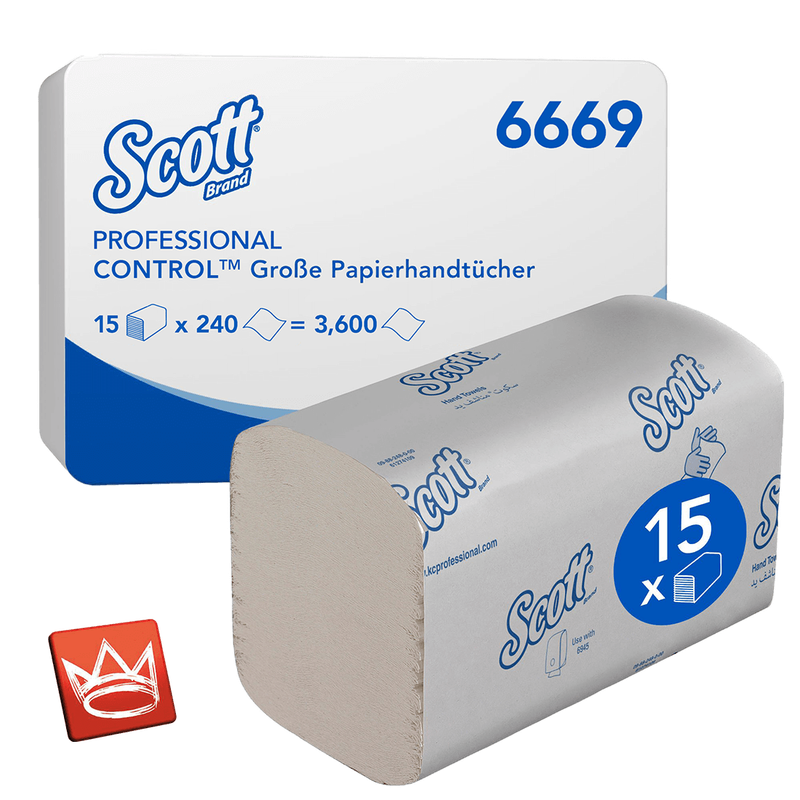 Scott Essential große Papierhandtücher 6669 – Multifold-Falthandtücher Scott Essential große Papierhandtücher 6669 – Multifold-Falthandtücher