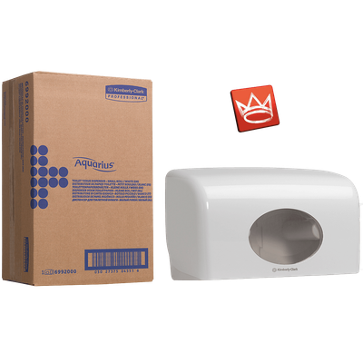 Kimberly-Clark Aquarius 6992 Doppelrollen Toilettenpapier-Spender