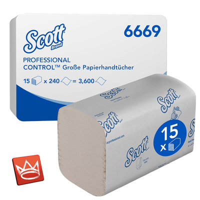 Scott Essential große Papierhandtücher 6669 – Multifold-Falthandtücher Scott Essential große Papierhandtücher 6669 – Multifold-Falthandtücher