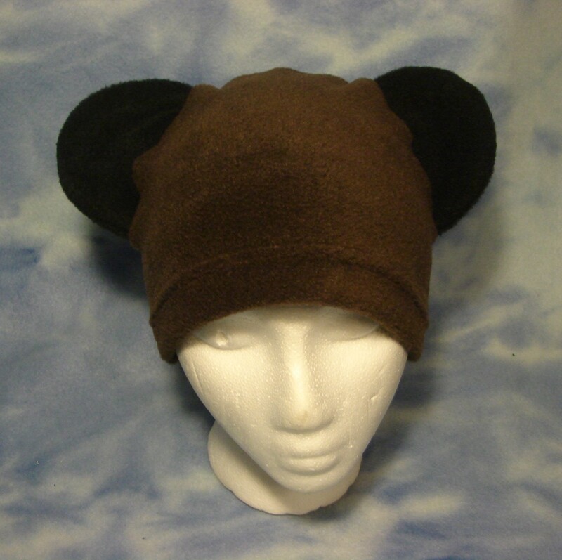 DARK BROWN WITH BLACK EARS