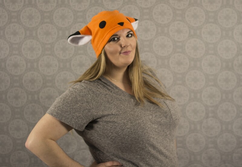 Cute Orange Fox Hat