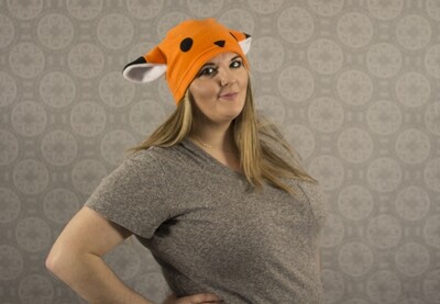 Cute Orange Fox Hat