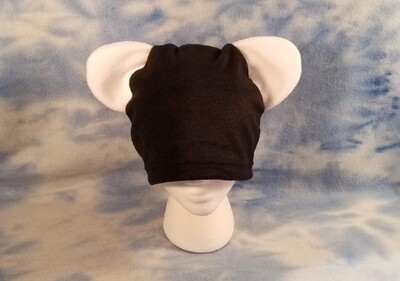 Black/White Bear Hat