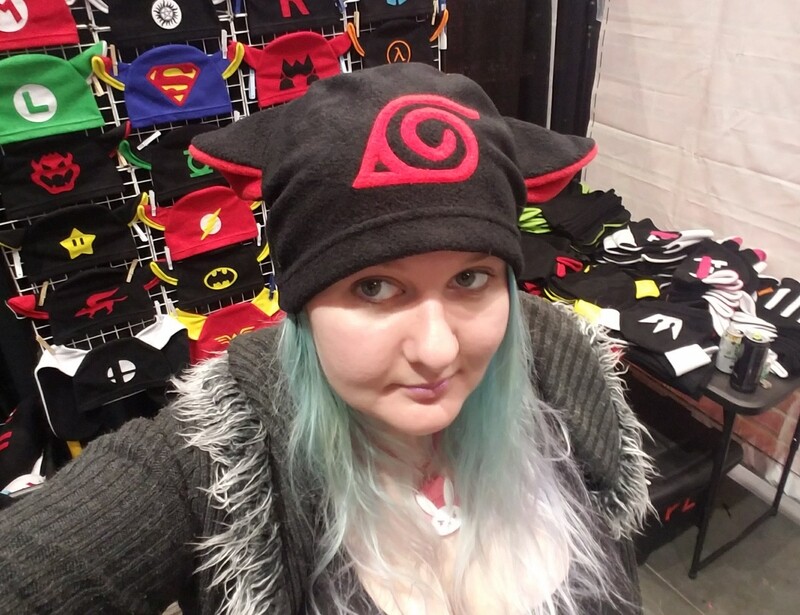 Naruto Kitty Hat Leaf Village