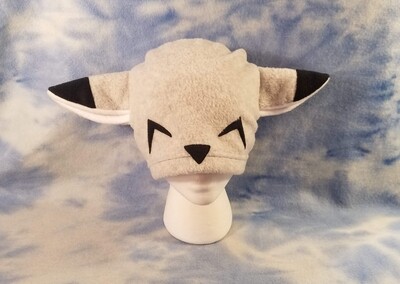 Happy Gray Fox Hat Wolf