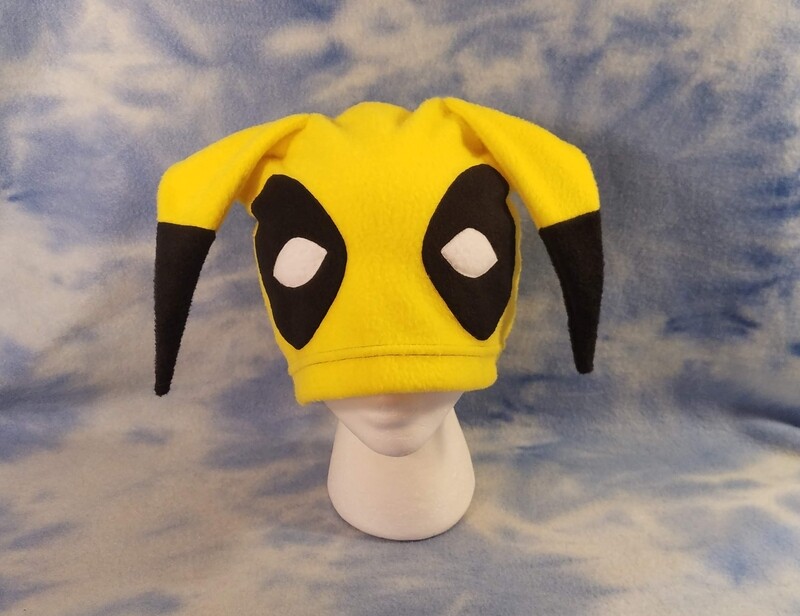 Deadpool Pikachu Hat Pokemon