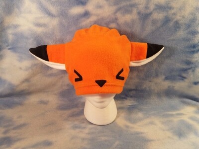 Squinty Orange Fox Hat
