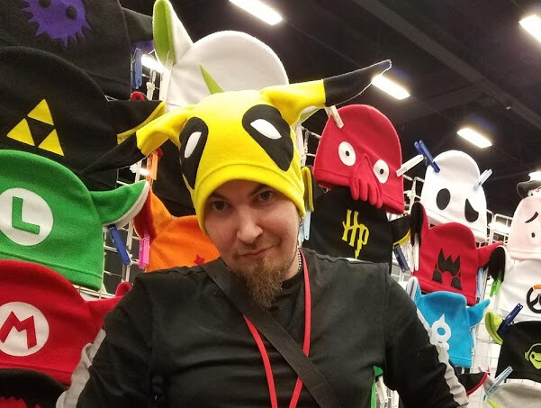 Deadpool Pikachu Hat Pokemon