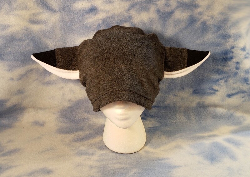 Dark Gray Fox Hat Wolf