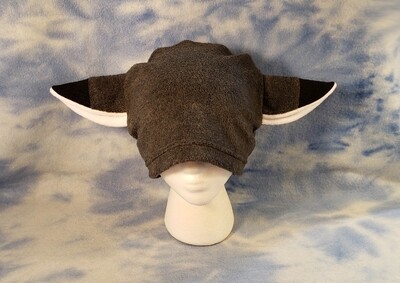 Dark Gray Fox Hat Wolf