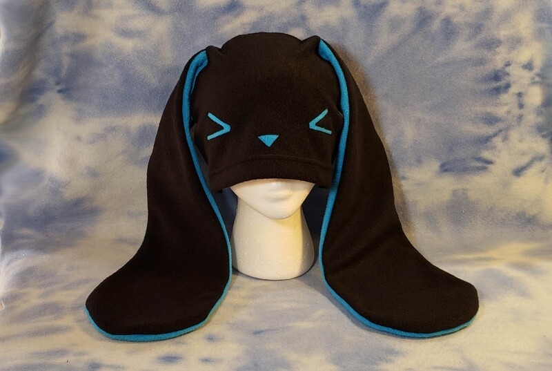Squinty Face Bunny Hat