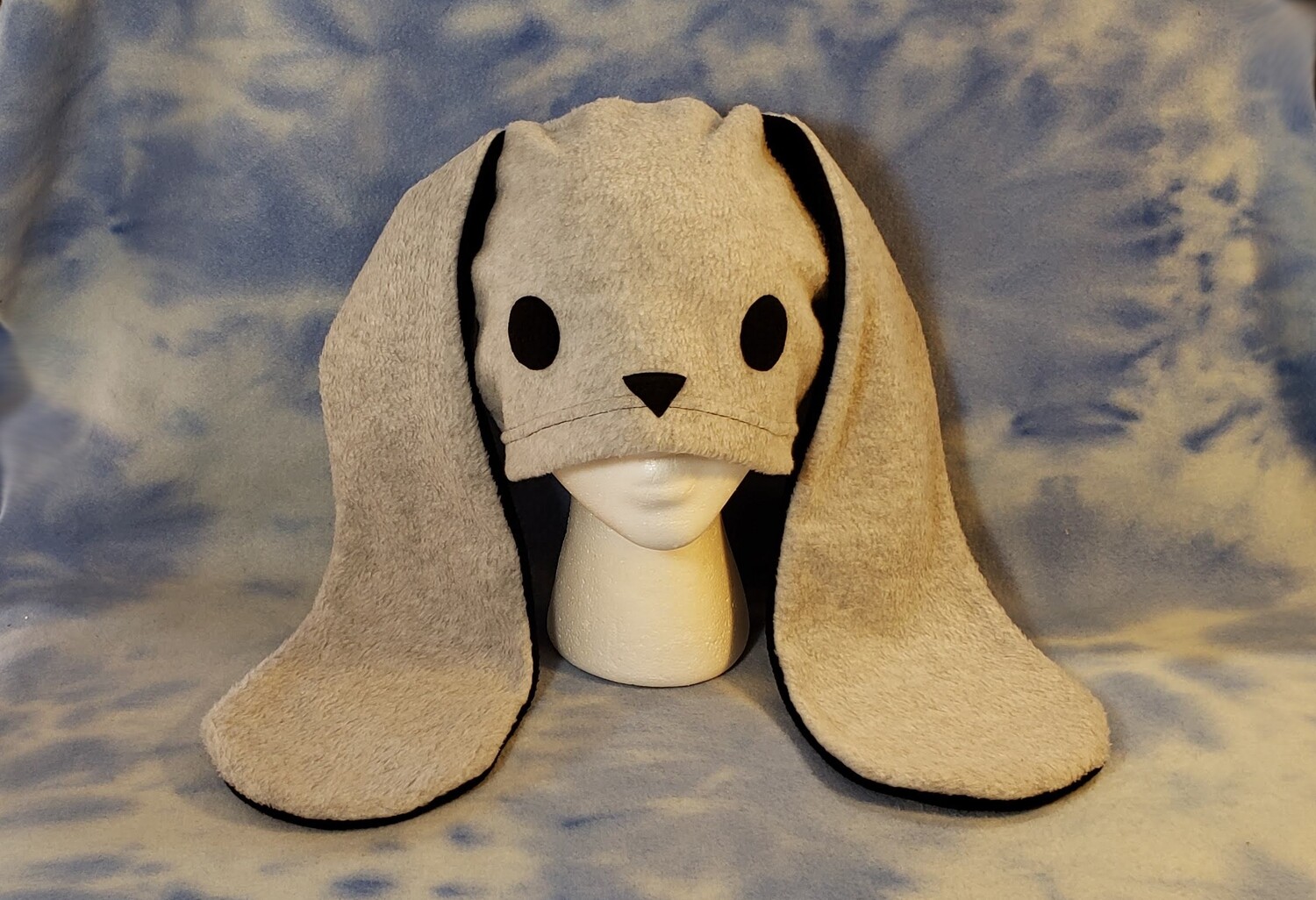 Cute Gray Bunny Hat