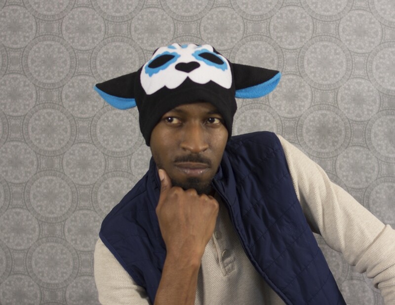 Day of the Dead Kitty Hat