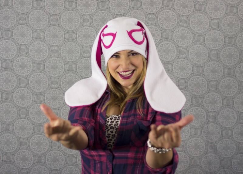 Spider Gwen Bunny Hat Spiderman