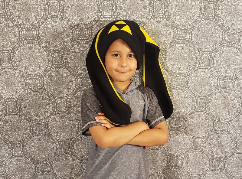 Triforce Bunny Hat Fleece Gamer Zelda