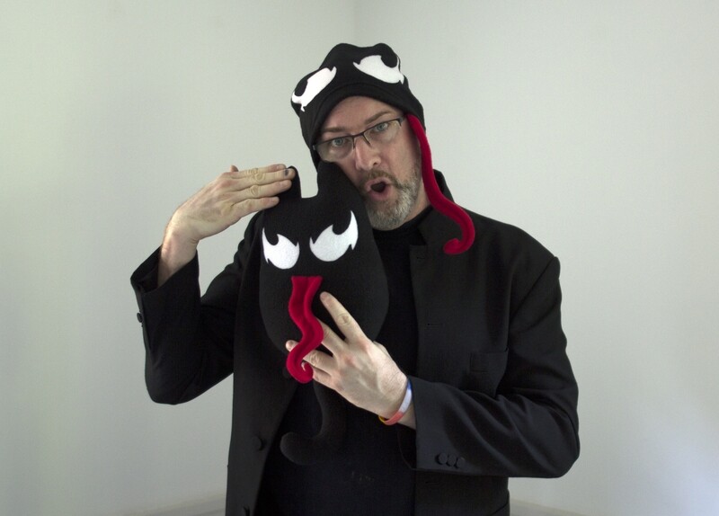 Venom Hat with Tongue Spiderman