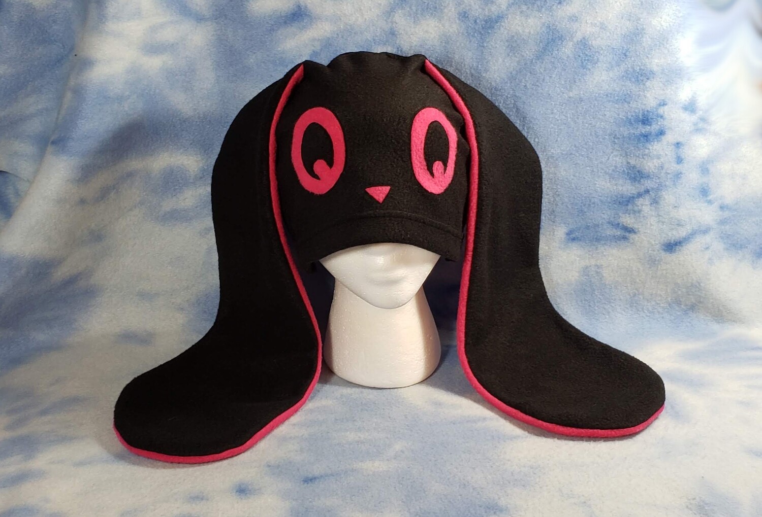 Curious Bunny Hat Kawaii Cute Pink Purple Rabbit Ears