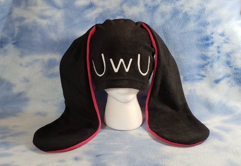 UwU Face Bunny Hat